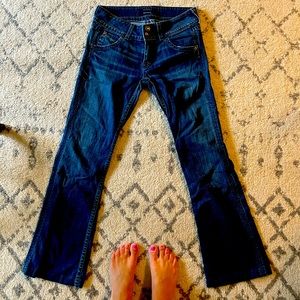 Hudson jeans - from the late 2000’s. Basically vintage!